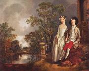 Thomas Gainsborough, Heneage Lloyd and His Sister